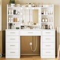 Lighted Mirror Makeup Vanity Desk