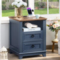 Farmhouse Charging Station Nightstand