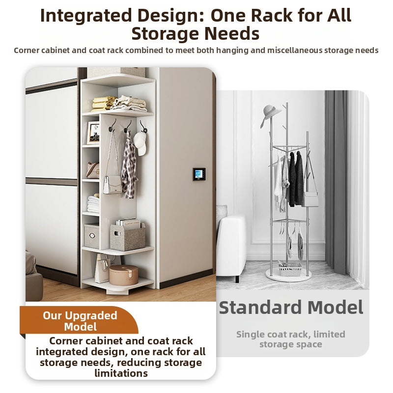 Corner Storage Wall-Mounted Cabinet