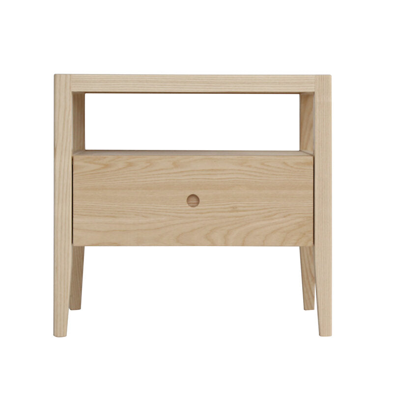 Minimalist and Two-layer Storage Nightstand