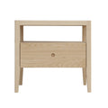 Minimalist and Two-layer Storage Nightstand