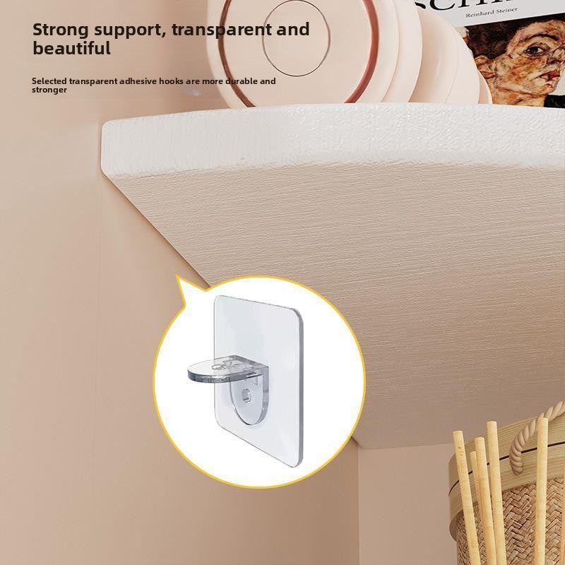 Wall Mounted Corner Storage Shelf