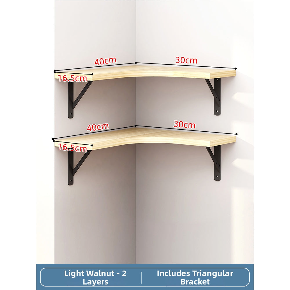 Corner Mounted Shelf