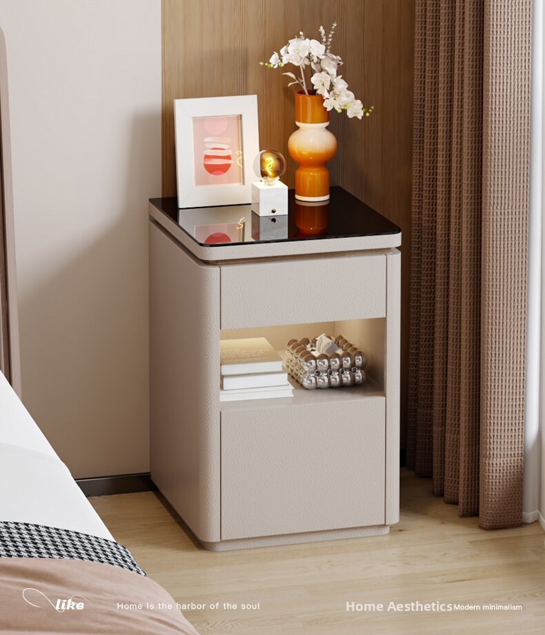 Italian Luxury Small Bedside Table