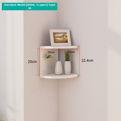 Corner Decorative Shelf Multi-layer