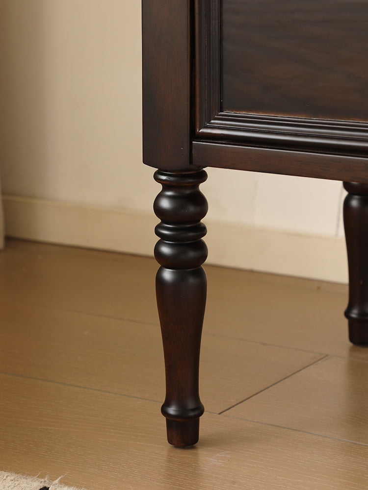 Retro Modern Small Bedroom Nightstand