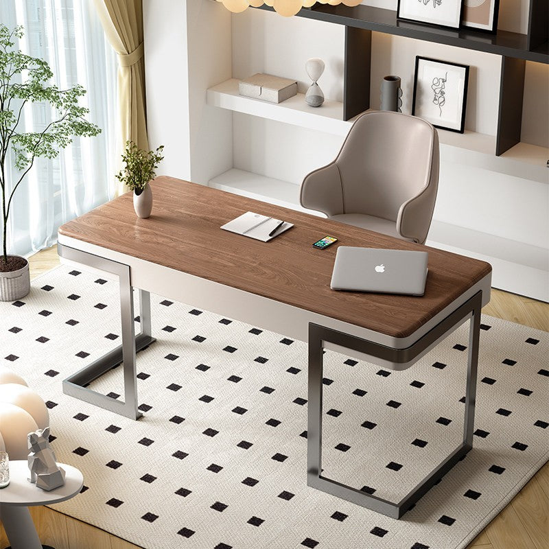 Minimalist Vintage Solid Wood Computer Desk