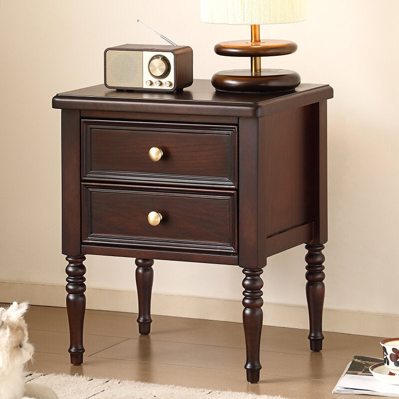 Retro Modern Small Bedroom Nightstand