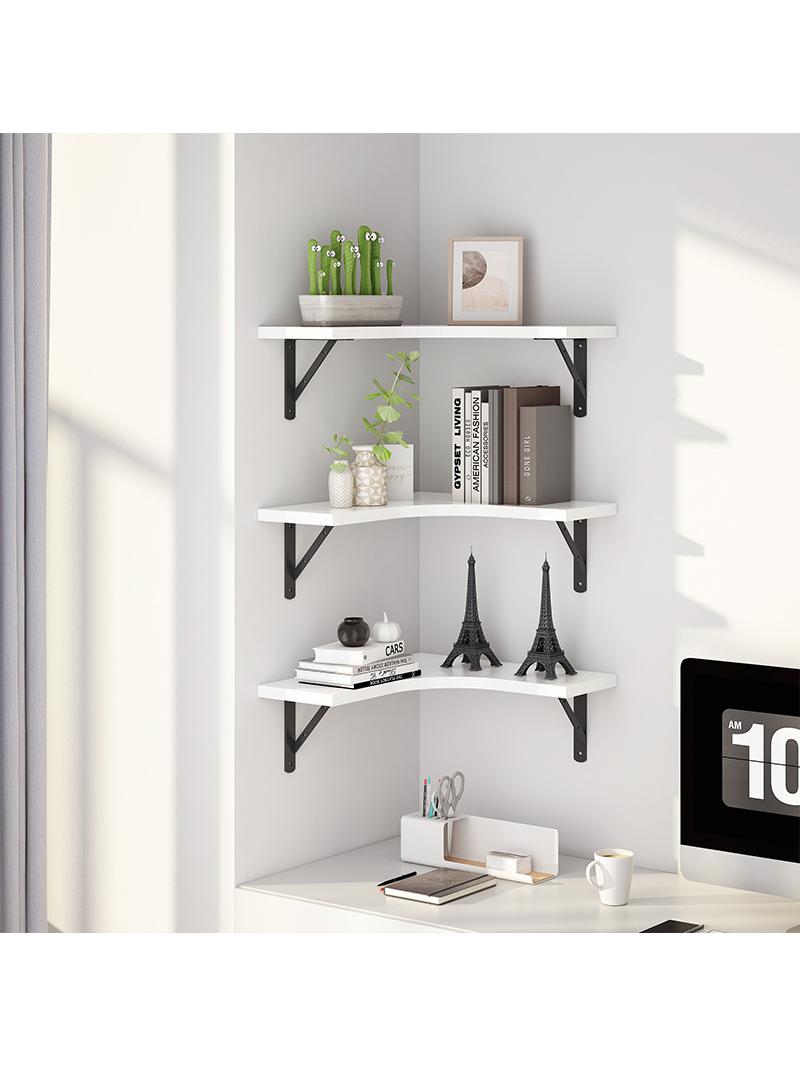 Corner Mounted Shelf
