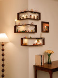 Corner Creative Display Shelf Wall Mounted